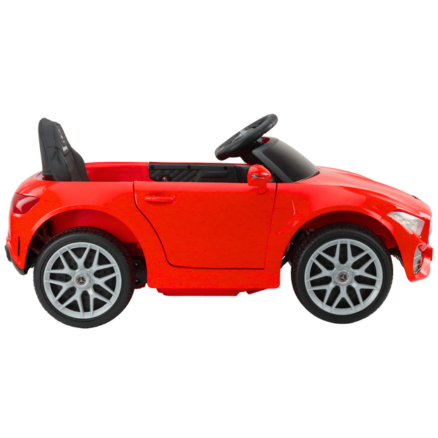Vienvietis vaikiškas elektromobilis vaikams Mercedes KL-1666-1, raudonas 2