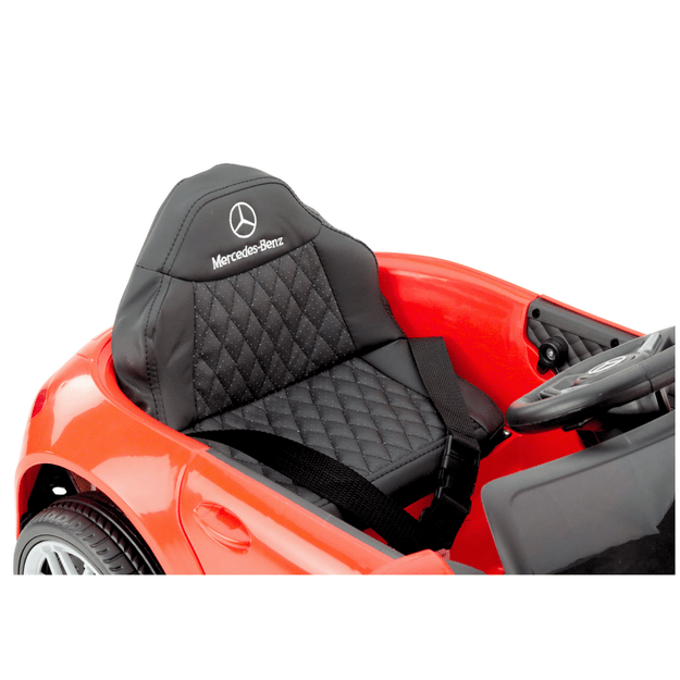 Vienvietis vaikiškas elektromobilis vaikams Mercedes KL-1666-1, raudonas 7