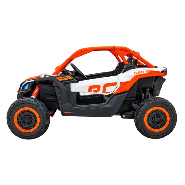 Dvivietis elektromobilis bagis Maverick Turbo RR, oranžinis