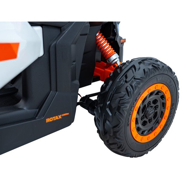 Dvivietis elektromobilis bagis Maverick Turbo RR, oranžinis
