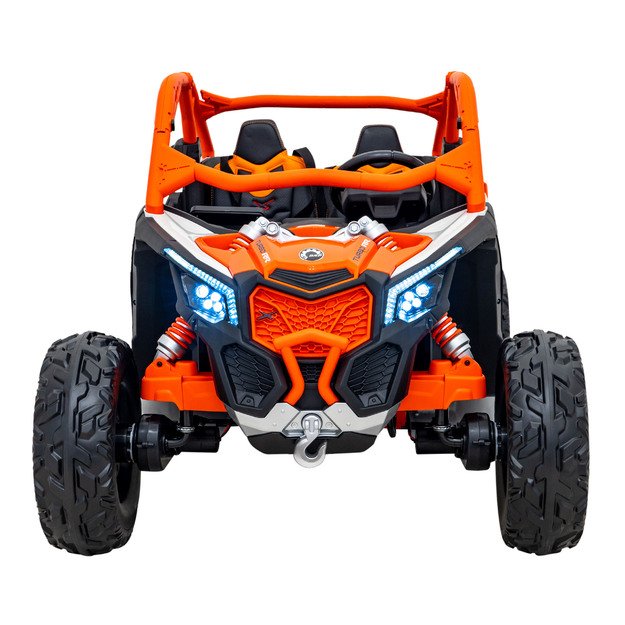 Dvivietis elektromobilis bagis Maverick Turbo RR, oranžinis