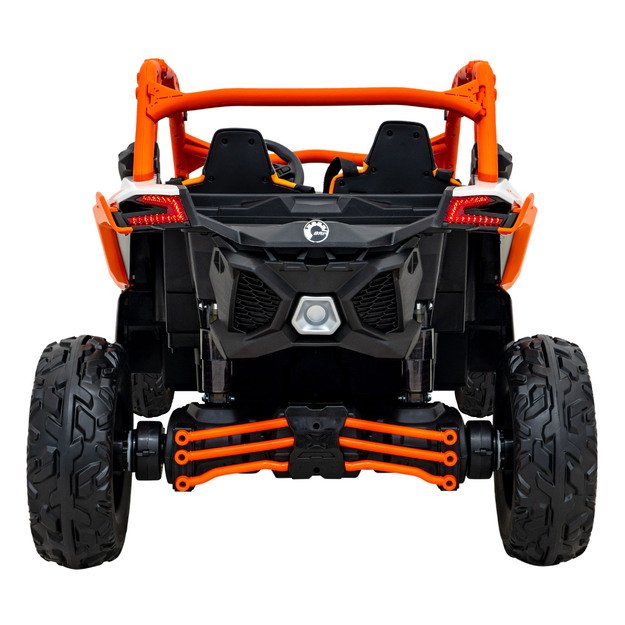 Dvivietis elektromobilis bagis Maverick Turbo RR, oranžinis