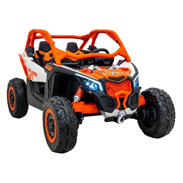 Dvivietis elektromobilis bagis Maverick Turbo RR, oranžinis