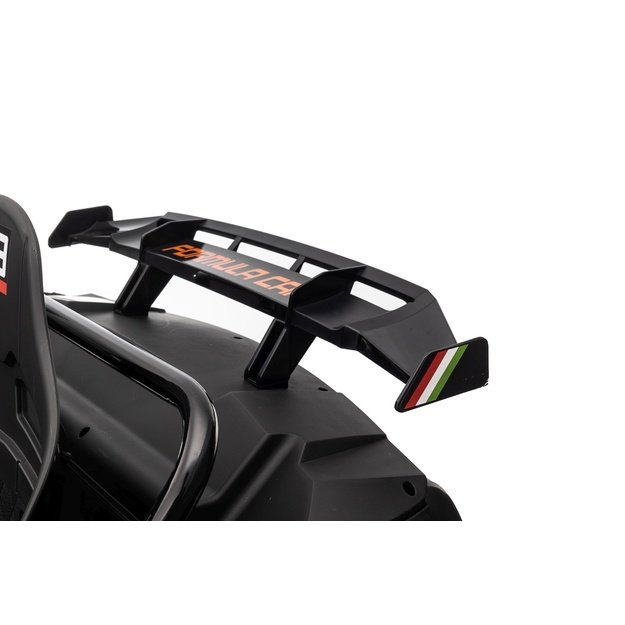 Dvivietis elektromobilis bagis GENERAL 63 800W, juodas