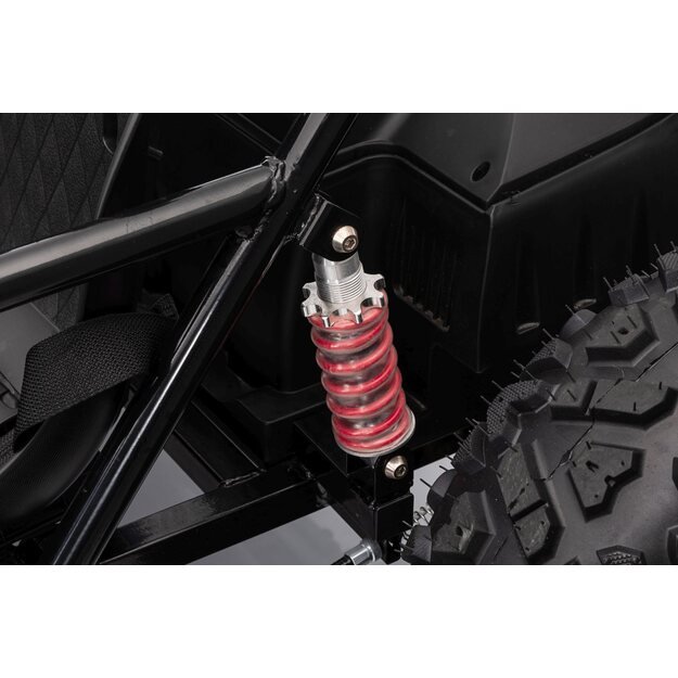 Dvivietis elektromobilis bagis GENERAL 63 800W, juodas