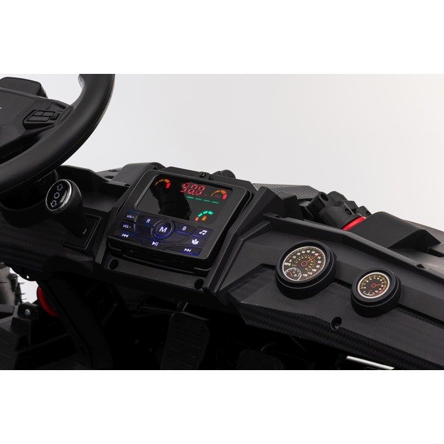 Dvivietis elektromobilis bagis GENERAL 63 800W, juodas