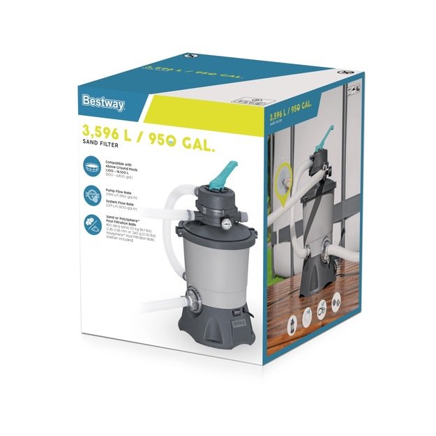 Smėlio siurblys su priedais 3028 l, BESTWAY