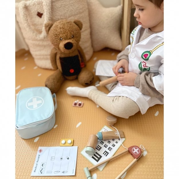 Medinis daktaro rinkinys vaikams dėkle, TOOKY TOY