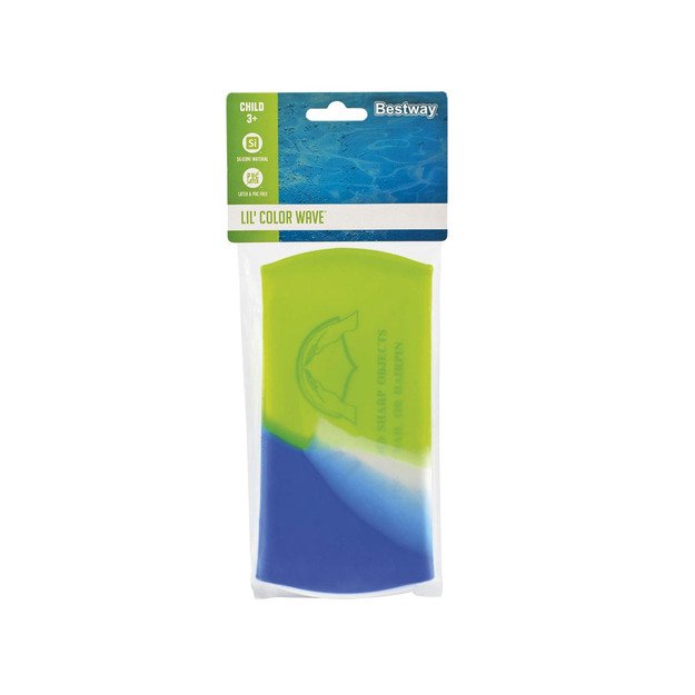 Silikoninė plaukimo kepuraitė vaikams, mėlyna, Bestway 26049