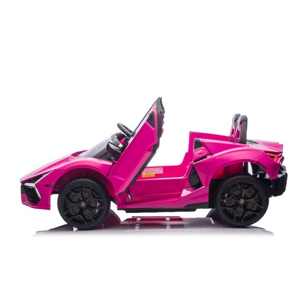 Dvivietis elektromobilis vaikams Lamborghini Revuelto XL, rožinis