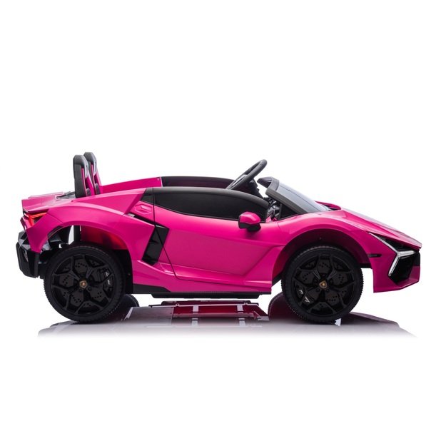 Dvivietis elektromobilis vaikams Lamborghini Revuelto XL, rožinis