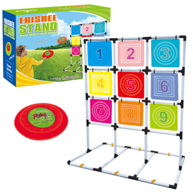 Frisbee metimo žaidimas vaikams