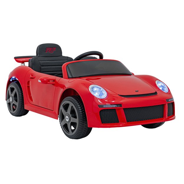 Vienvietis elektromobilis vaikams RUF CTR3, raudonas