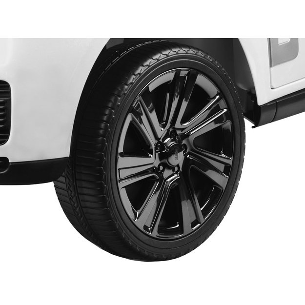 Vienvietis elektrinis džipas vaikams RANGE ROVER 4x4, baltas