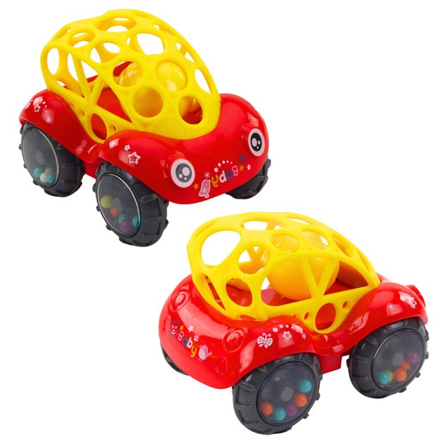 Žaislinis automobilis barškutis 