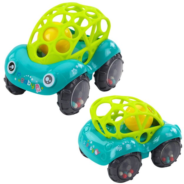 Žaislinis automobilis barškutis 