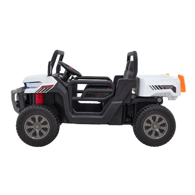 Vaikiškas dvivietis elektrinis bagis 4x4 Speed 900, baltas