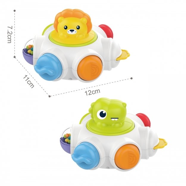 Kosminė veiklos raketa vaikams 6in1, WOOPIE BABY 8