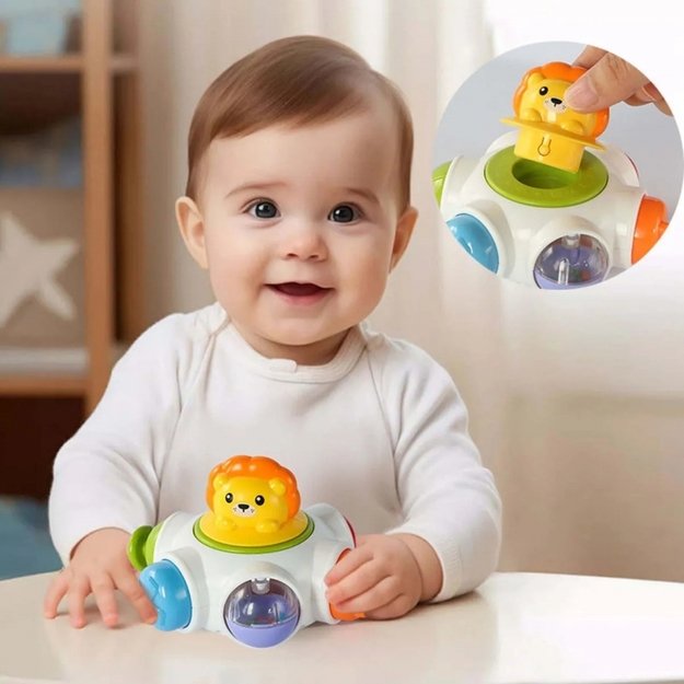 Kosminė veiklos raketa vaikams 6in1, WOOPIE BABY 2
