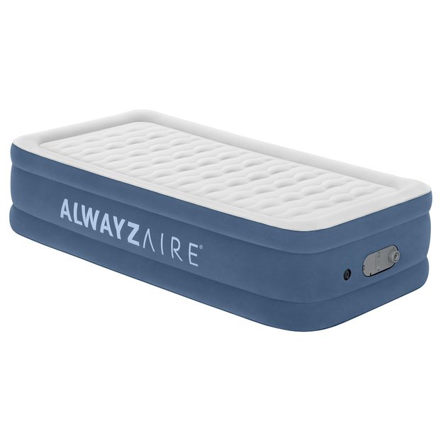 Pripučiamas vienvietis čiužinys su įmontuotu siurbliu 97x191x46cm, Bestway 6713P