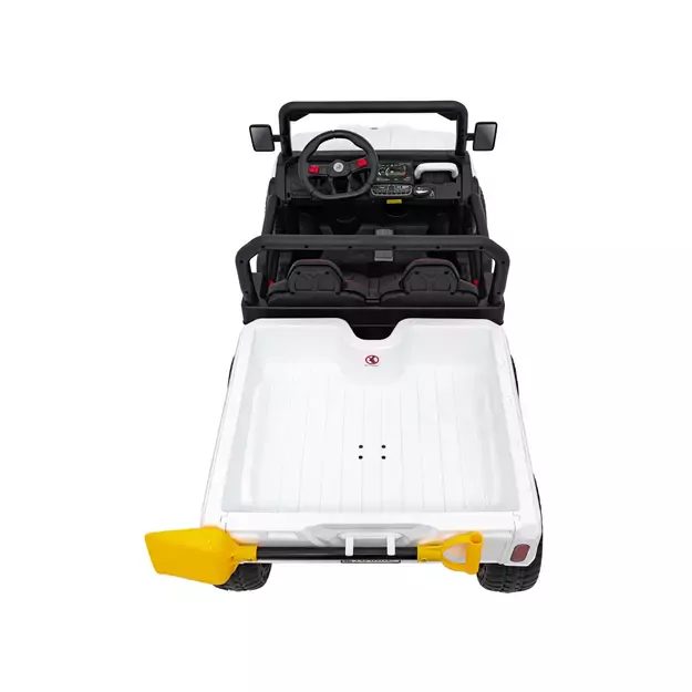 Dvivietis elektromobilis Farmer Truck Speed 900, baltas