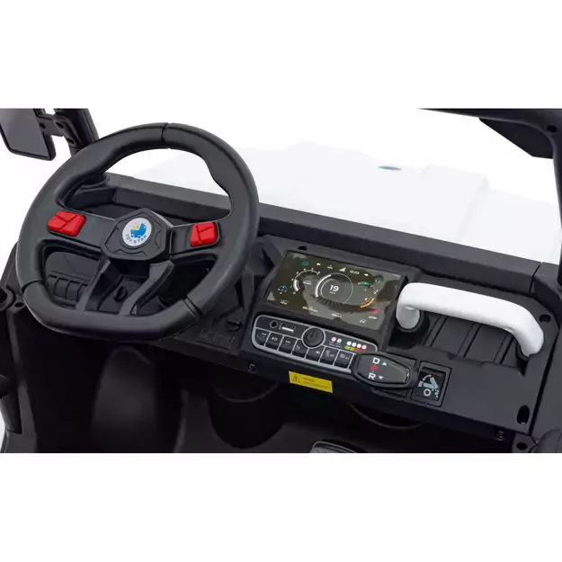 Dvivietis elektromobilis Farmer Truck Speed 900, baltas
