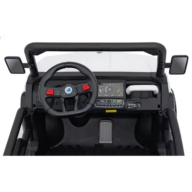 Dvivietis elektromobilis Farmer Truck Speed 900, baltas