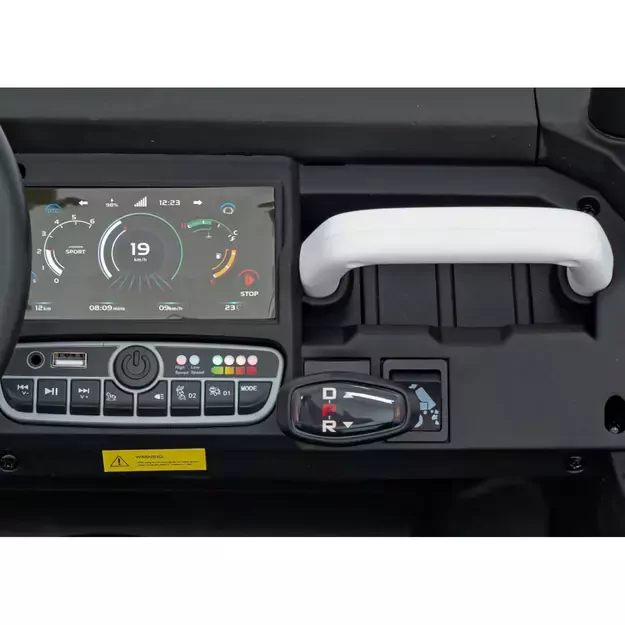 Dvivietis elektromobilis Farmer Truck Speed 900, baltas