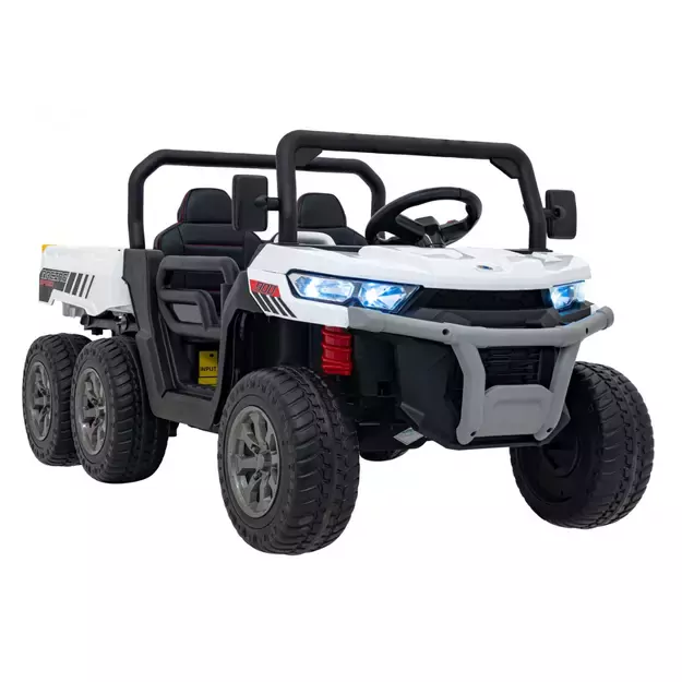 Dvivietis elektromobilis Farmer Truck Speed 900, baltas