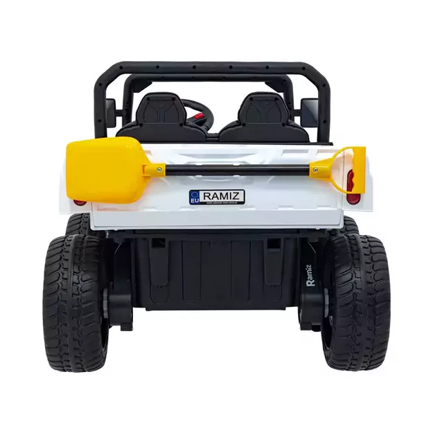 Dvivietis elektromobilis Farmer Truck Speed 900, baltas