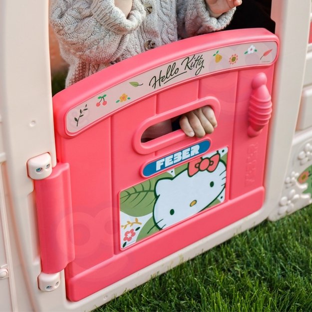 Sodo namelis vaikams „HELLO KITTY“, rožinis
