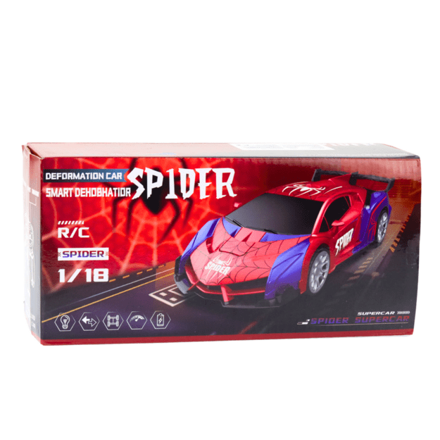 Nuotoliniu būdu valdomas robotas automobilis “Spider” 2in1  3