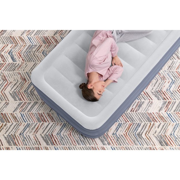 Pripučiamas vienvietis čiužinys su siurbliu 191x97x51cm, Bestway 6713G