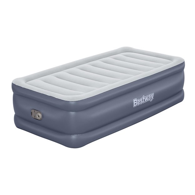 Pripučiamas vienvietis čiužinys su siurbliu 191x97x51cm, Bestway 6713G
