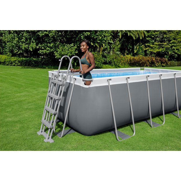 Stačiakampis karkasinis baseinas su priedais 412x201x122cm, Bestway 56456
