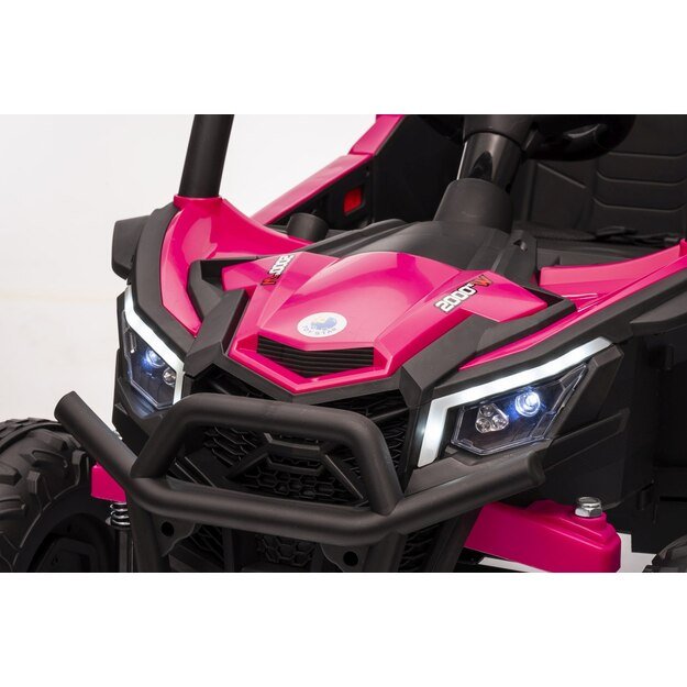 Vaikiškas elektromobilis Madman UTV-MX Buggy, rožinis