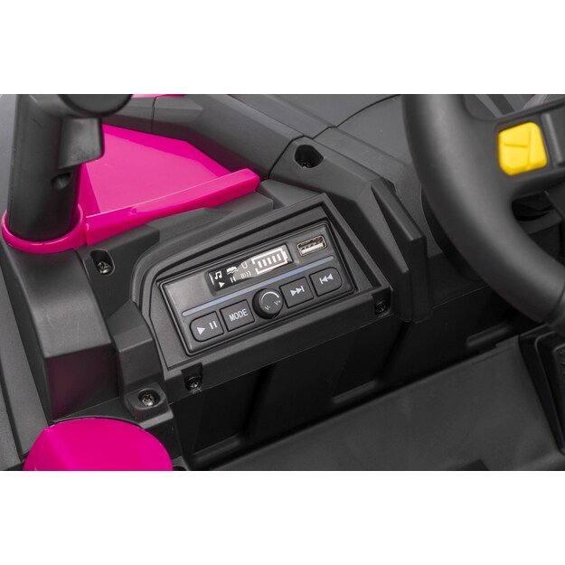 Vaikiškas elektromobilis Madman UTV-MX Buggy, rožinis