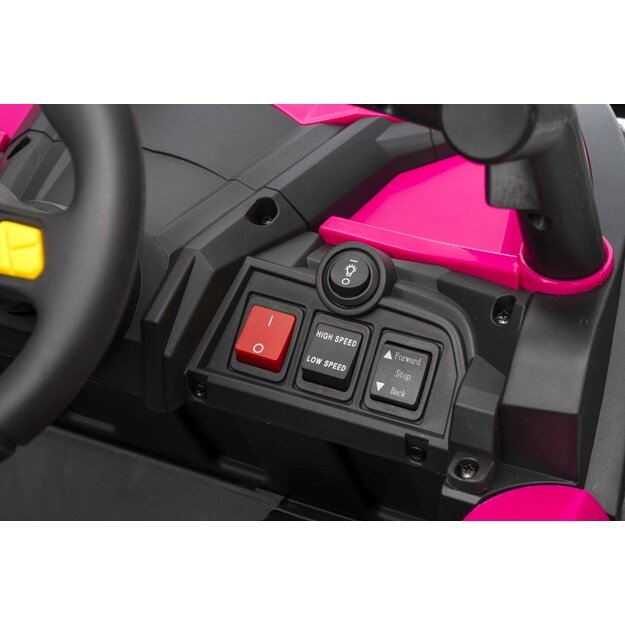 Vaikiškas elektromobilis Madman UTV-MX Buggy, rožinis