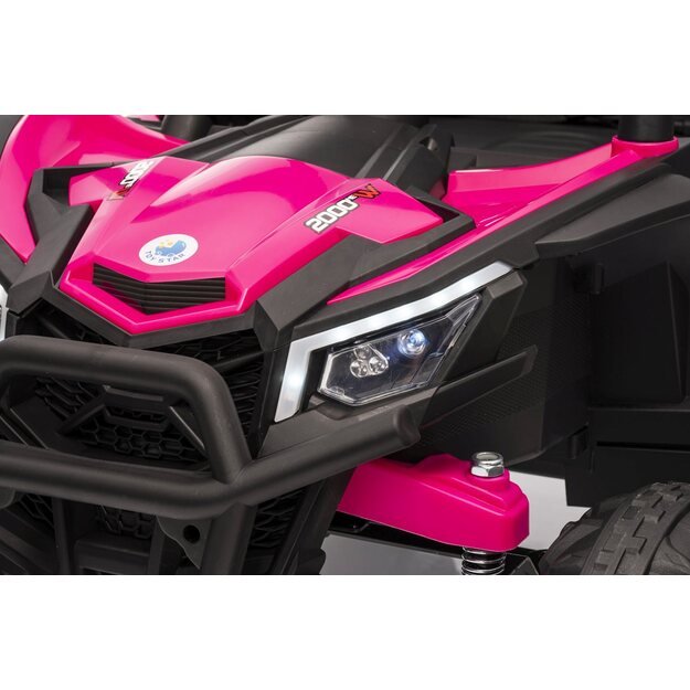 Vaikiškas elektromobilis Madman UTV-MX Buggy, rožinis