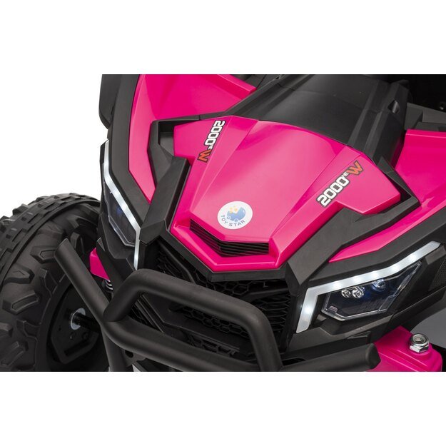 Vaikiškas elektromobilis Madman UTV-MX Buggy, rožinis