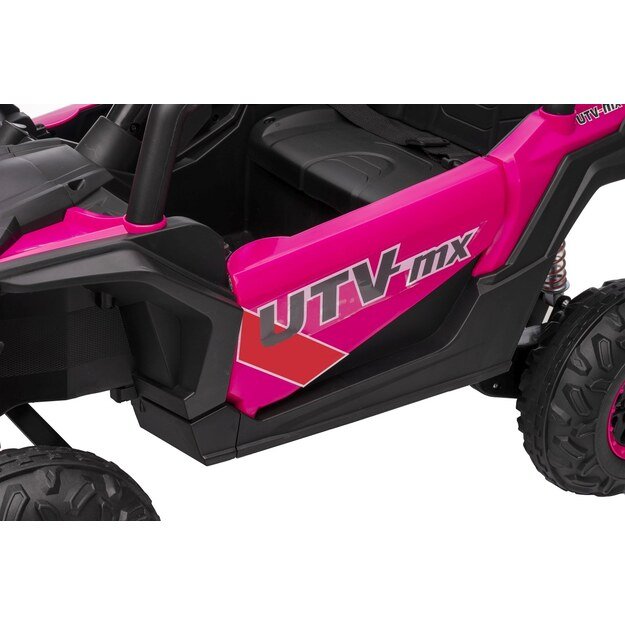Vaikiškas elektromobilis Madman UTV-MX Buggy, rožinis
