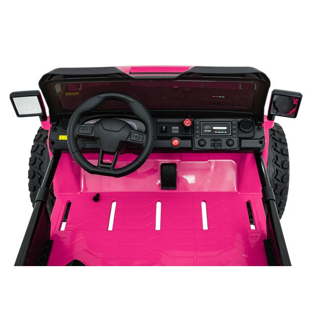 Dvivietis vaikiškas elektromobilis Extreme Sport 4x4, rožinis