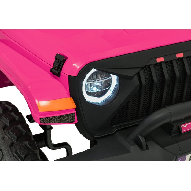 Dvivietis vaikiškas elektromobilis Extreme Sport 4x4, rožinis