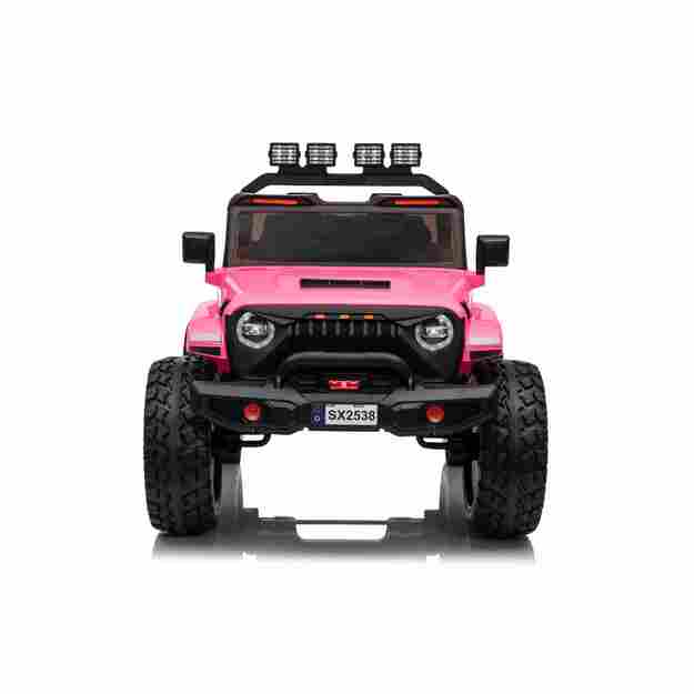 Dvivietis vaikiškas elektromobilis Extreme Sport 4x4, rožinis