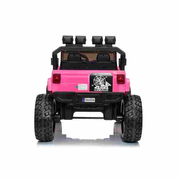 Dvivietis vaikiškas elektromobilis Extreme Sport 4x4, rožinis