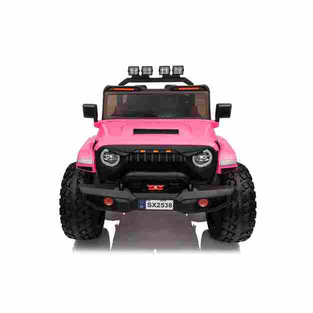 Dvivietis vaikiškas elektromobilis Extreme Sport 4x4, rožinis