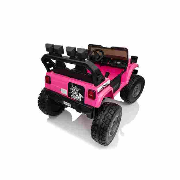 Dvivietis vaikiškas elektromobilis Extreme Sport 4x4, rožinis