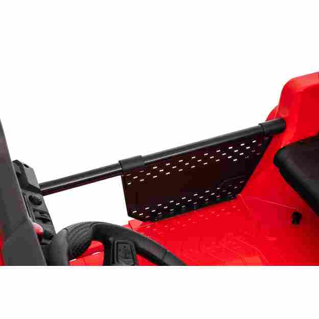 Dvivietis vaikiškas elektromobilis Extreme Sport 4x4, raudonas
