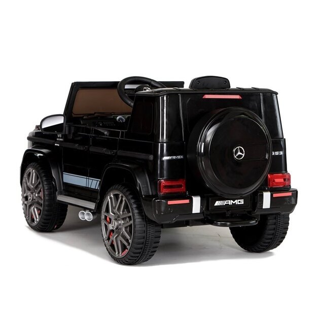 Elektromobilis vaikams Mercedes Benz G63 AMG, juodas