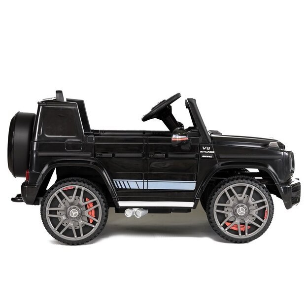 Elektromobilis vaikams Mercedes Benz G63 AMG, juodas